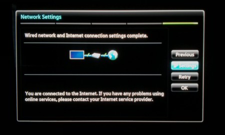 Photo: Samsung: Network Settings - IP Settings