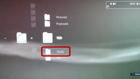 PS3: PS3 Media Server -> Radio