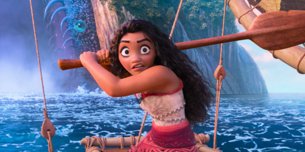 Still from Moana 2 - Auliʻi Cravalho as Moana