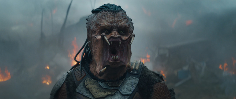 Still from Predator: Badlands, Dimitrius Schuster-Koloamatangi as Kek