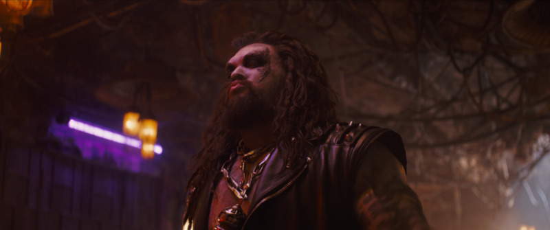 Still from Supergirl: Jason Momoa as Lobo