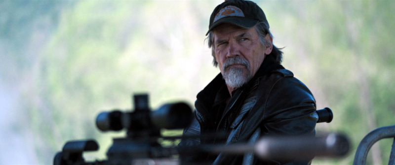 Still from The Dog Stars: Josh Brolin as Bangley