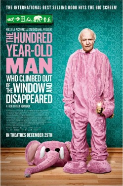 Poster for The Hundred Year-Old Man Who Climbed Out of the Window and Disappeared