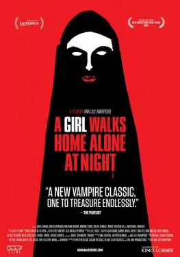 Poster for A Girl Walks Home Alone At Night