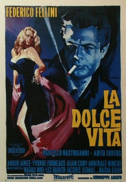Poster for La Dolce Vita 