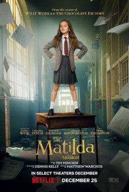 Poster for "Roald Dahl's Matilda The Musical"