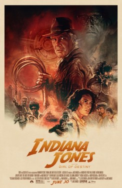 Poster for "Indiana Jones and the Dial of Destiny"
