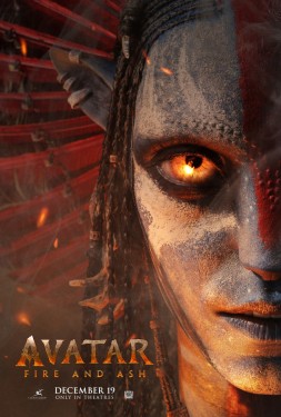 Poster for "Avatar: Fire and Ash"