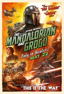 Poster for "Star Wars: The Mandalorian and Grogu"