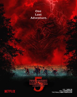 Poster for "Stranger Things 5: Volume 1"