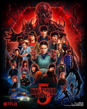 Poster for "Stranger Things 5"