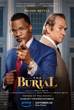 Poster for "The Burial"