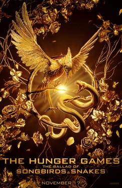 Poster for "The Hunger Games: The Ballad of Songbirds and Snakes"