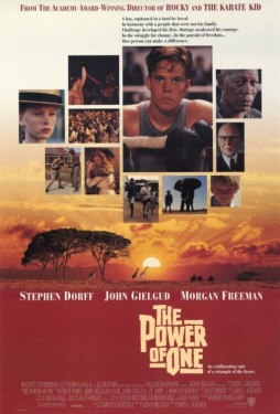 Poster for "The Power of One"