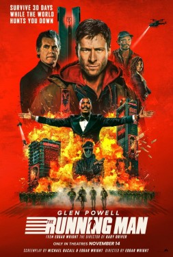 Poster for "The Running Man"