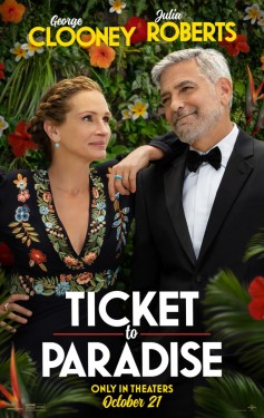 Poster for "Ticket to Paradise"