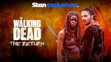 Promo graphics for "The Walking Dead: The Return"