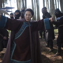 A scene from the upcoming movie Crouching Tiger, Hidden Dragon: The Green Legend