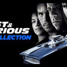 Promo graphics for Fast & Furious Collection