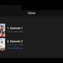 Screenshot from Netflix Smart Downloads Promo Video