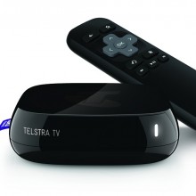 Photo of the Telstra TV device