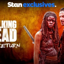 Promo graphics for "The Walking Dead: The Return"